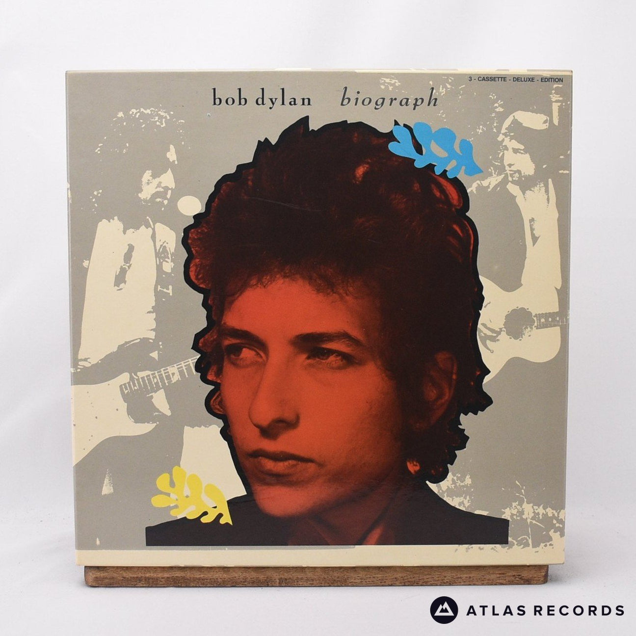 Bob Dylan Biograph 3 x Cassette Vinyl Record - Front Cover & Record