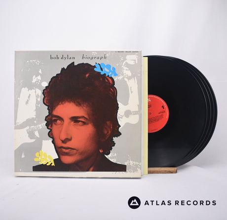 Bob Dylan Biograph 5 x LP Vinyl Record - Front Cover & Record