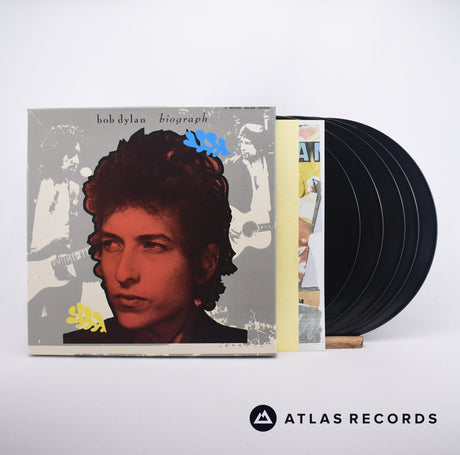 Bob Dylan Biograph 5 x LP Vinyl Record - Front Cover & Record