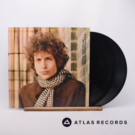 Bob Dylan Blonde On Blonde 2 x LP Vinyl Record - Front Cover & Record