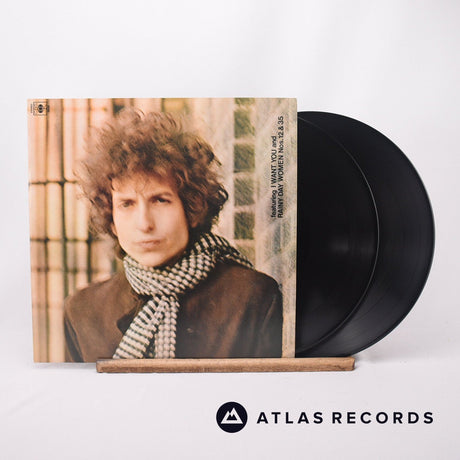 Bob Dylan Blonde On Blonde 2 x LP Vinyl Record - Front Cover & Record