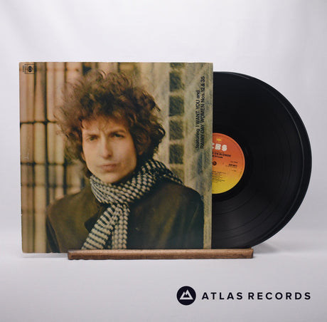 Bob Dylan Blonde On Blonde Double LP Vinyl Record - Front Cover & Record