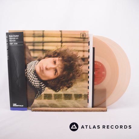 Bob Dylan Blonde On Blonde 2 x LP Vinyl Record - Front Cover & Record