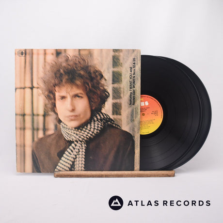 Bob Dylan Blonde On Blonde 2 x LP Vinyl Record - Front Cover & Record