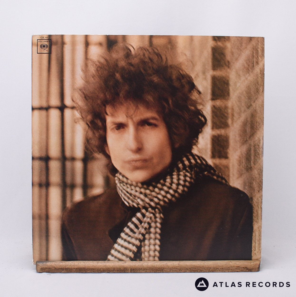 Bob Dylan Blonde On Blonde 2 x LP Vinyl Record - Front Cover & Record