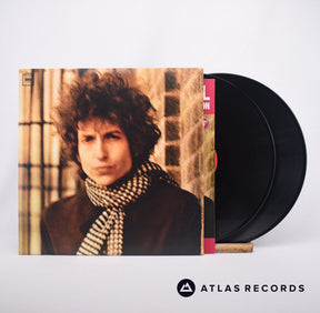 Bob Dylan Blonde On Blonde 2 x LP Vinyl Record - Front Cover & Record