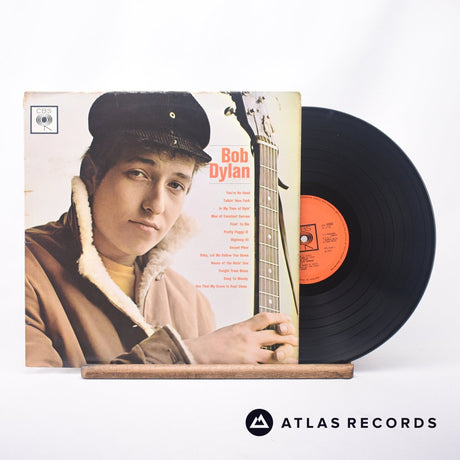 Bob Dylan Bob Dylan LP Vinyl Record - Front Cover & Record
