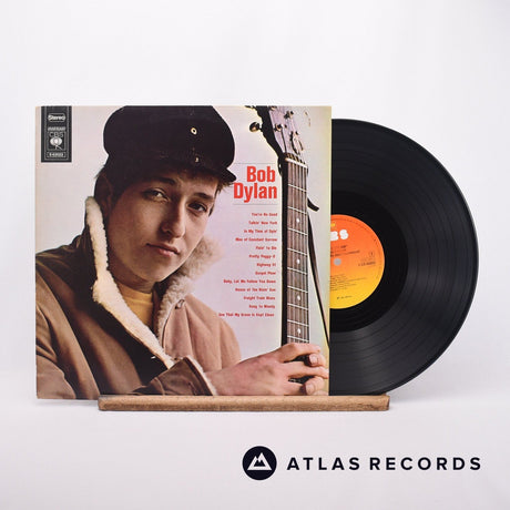 Bob Dylan Bob Dylan LP Vinyl Record - Front Cover & Record