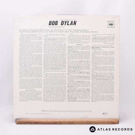 Bob Dylan - Bob Dylan - Reissue Stereo LP Vinyl Record - VG+/EX