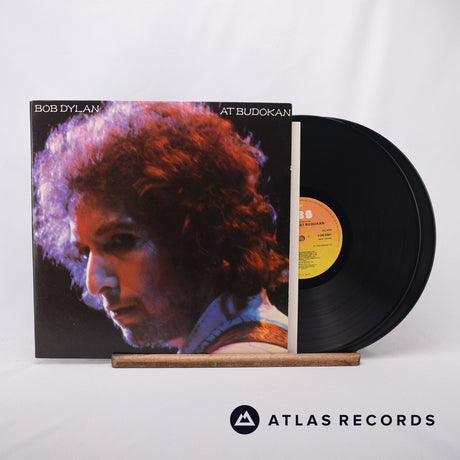 Bob Dylan Bob Dylan At Budokan Double LP Vinyl Record - Front Cover & Record