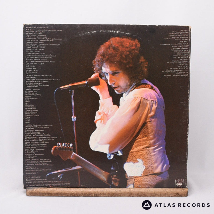 Bob Dylan - Bob Dylan At Budokan - Gatefold Double LP Vinyl Record - VG+/EX