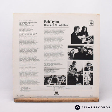 Bob Dylan - Bringing It All Back Home - Reissue LP Vinyl Record - VG+/VG+