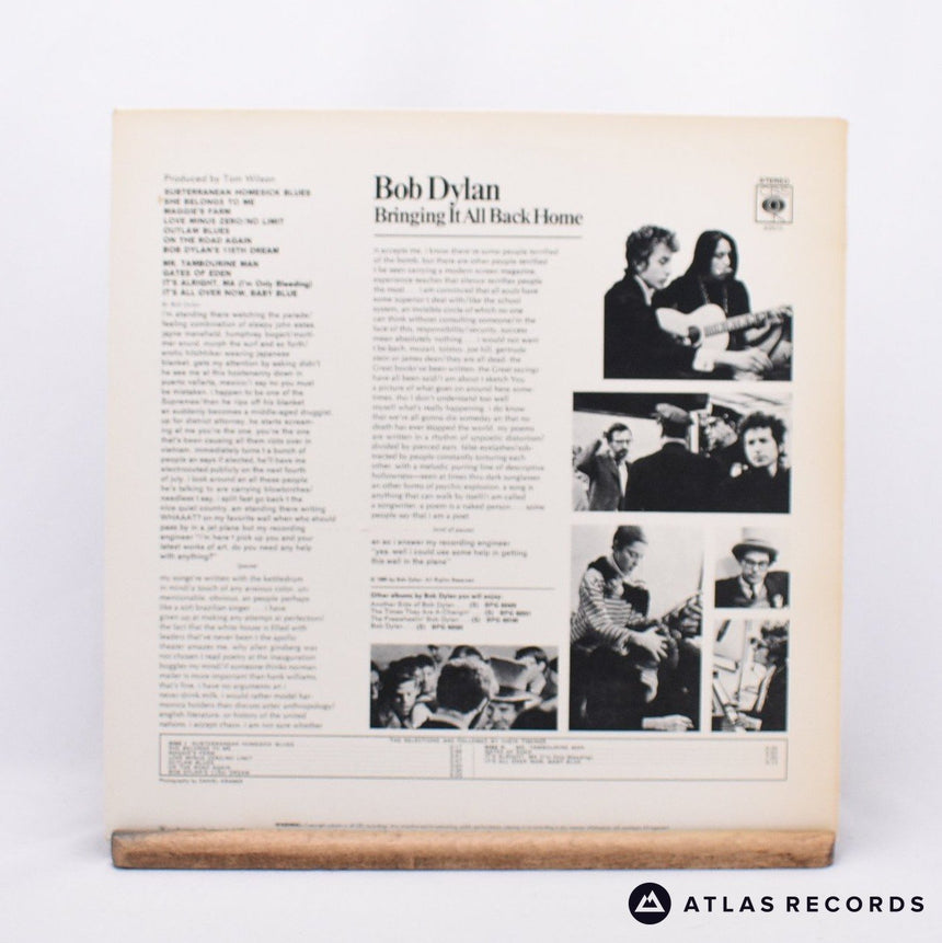 Bob Dylan - Bringing It All Back Home - Repress LP Vinyl Record - EX/EX