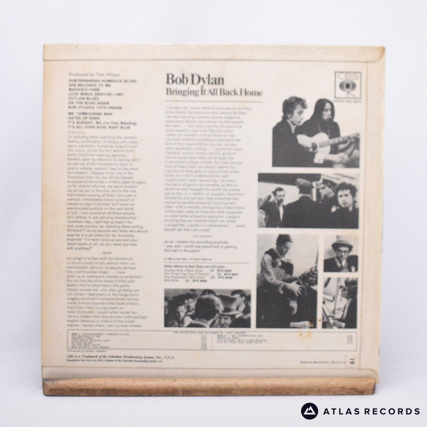 Bob Dylan - Bringing It All Back Home - LP Vinyl Record - VG+/EX