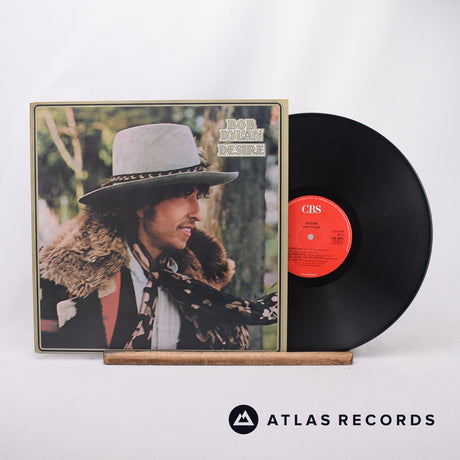 Bob Dylan Desire LP Vinyl Record - Front Cover & Record