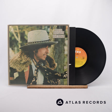 Bob Dylan Desire LP Vinyl Record - Front Cover & Record