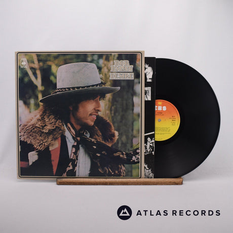 Bob Dylan Desire LP Vinyl Record - Front Cover & Record