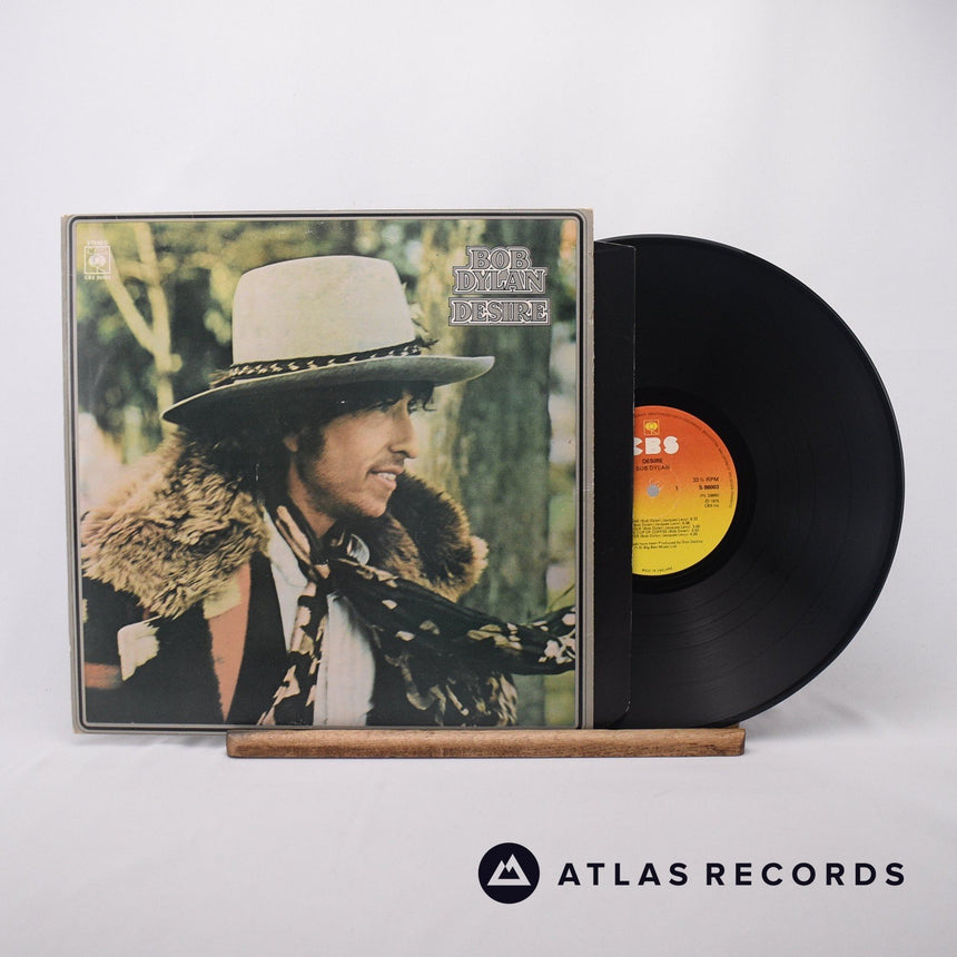 Bob Dylan Desire LP Vinyl Record - Front Cover & Record