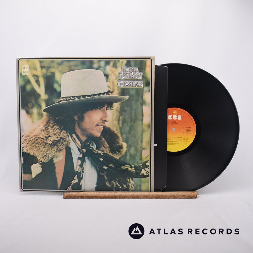 Bob Dylan Desire LP Vinyl Record - Front Cover & Record