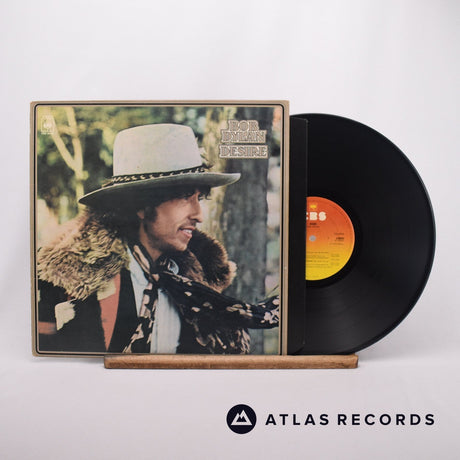 Bob Dylan Desire LP Vinyl Record - Front Cover & Record