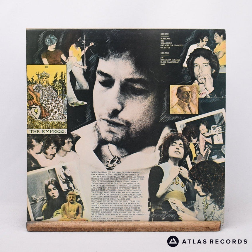 Bob Dylan - Desire - LP Vinyl Record - EX/EX