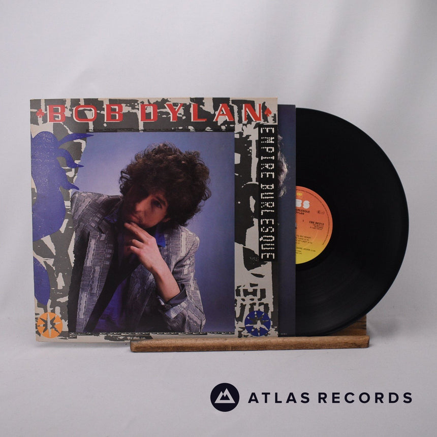 Bob Dylan Empire Burlesque LP Vinyl Record - Front Cover & Record