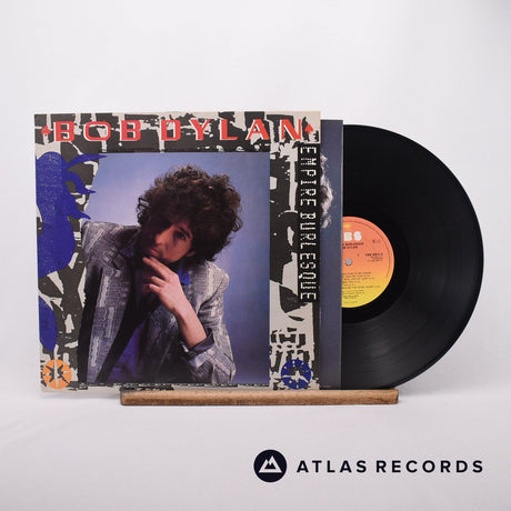 Bob Dylan Empire Burlesque LP Vinyl Record - Front Cover & Record