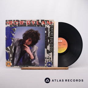 Bob Dylan Empire Burlesque LP Vinyl Record - Front Cover & Record