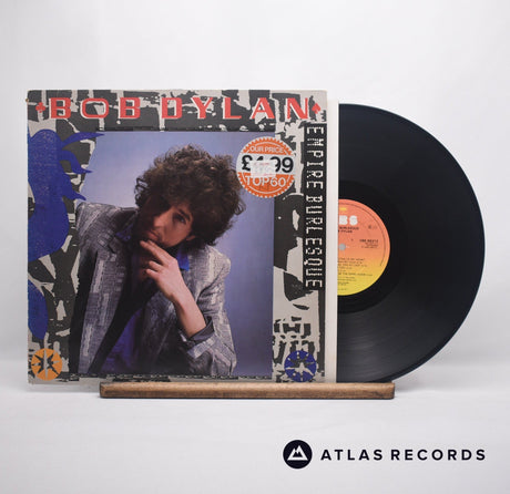 Bob Dylan Empire Burlesque LP Vinyl Record - Front Cover & Record