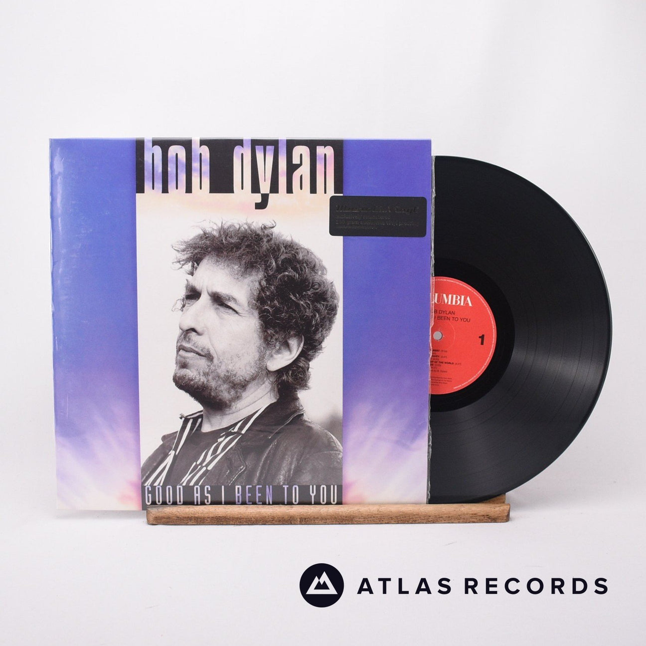Bob Dylan Good As I Been To You LP Vinyl Record - Front Cover & Record
