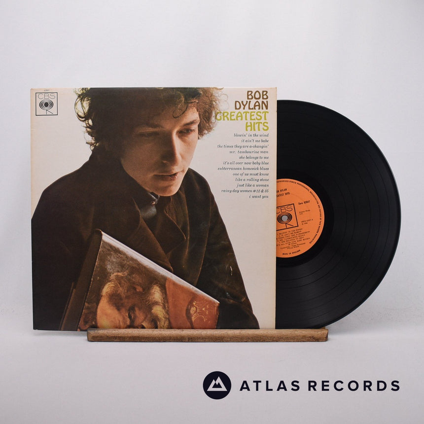 Bob Dylan Greatest Hits LP Vinyl Record - Front Cover & Record