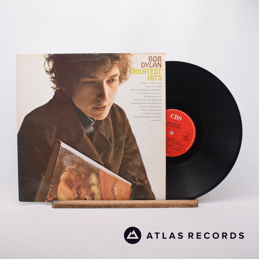 Bob Dylan Greatest Hits LP Vinyl Record - Front Cover & Record