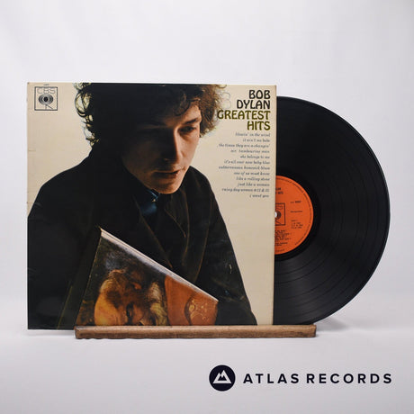 Bob Dylan Greatest Hits LP Vinyl Record - Front Cover & Record