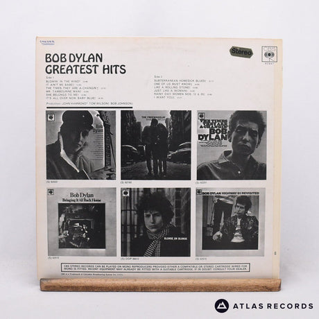 Bob Dylan - Greatest Hits - Reissue LP Vinyl Record - VG+/VG+