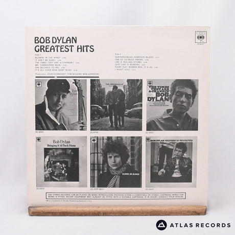 Bob Dylan - Greatest Hits - Reissue LP Vinyl Record - EX/EX
