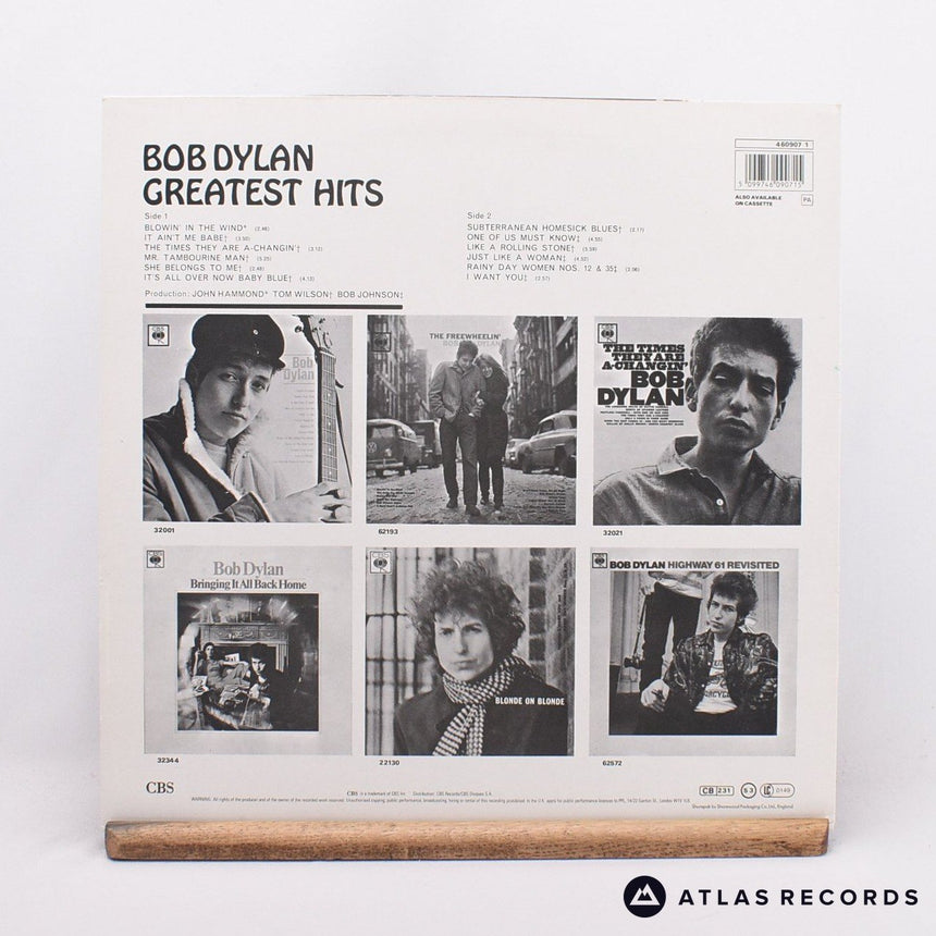 Bob Dylan - Greatest Hits - Reissue LP Vinyl Record - EX/EX