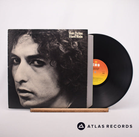 Bob Dylan Hard Rain LP Vinyl Record - Front Cover & Record