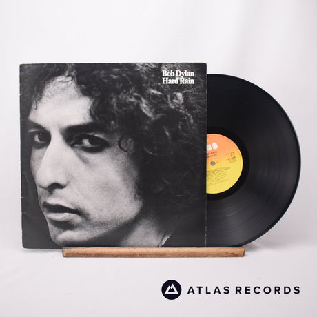 Bob Dylan Hard Rain LP Vinyl Record - Front Cover & Record