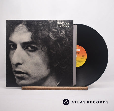 Bob Dylan Hard Rain LP Vinyl Record - Front Cover & Record