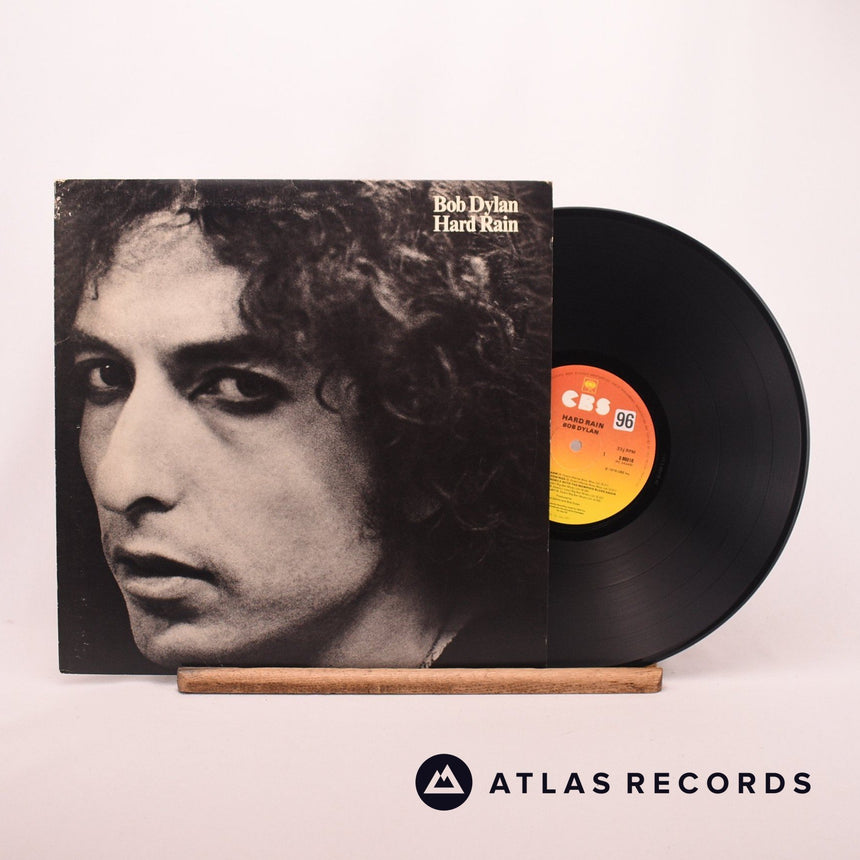 Bob Dylan Hard Rain LP Vinyl Record - Front Cover & Record