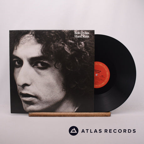 Bob Dylan Hard Rain LP Vinyl Record - Front Cover & Record