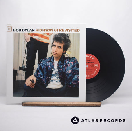 Bob Dylan Highway 61 Revisited LP Vinyl Record - Front Cover & Record