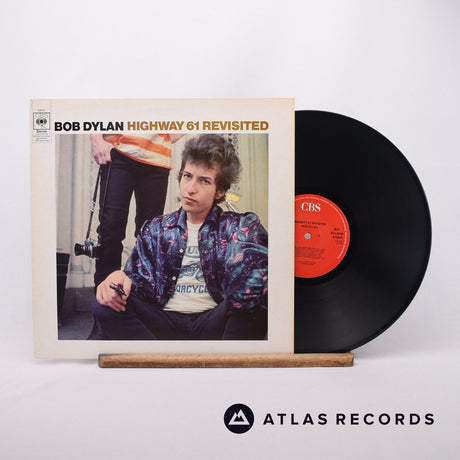 Bob Dylan Highway 61 Revisited LP Vinyl Record - Front Cover & Record
