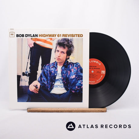 Bob Dylan Highway 61 Revisited LP Vinyl Record - Front Cover & Record