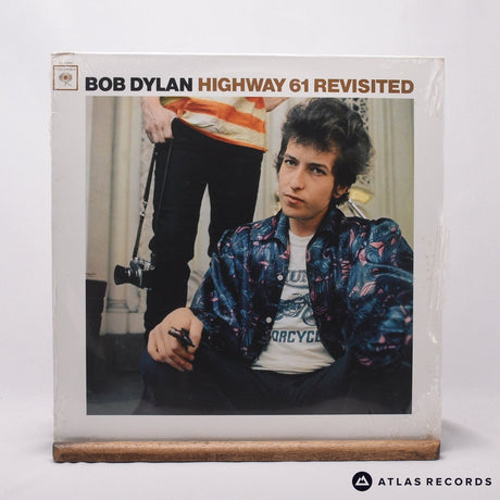 Bob Dylan Highway 61 Revisited LP Vinyl Record - Front Cover & Record