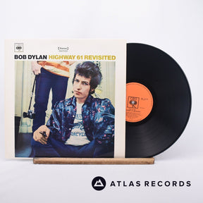 Bob Dylan Highway 61 Revisited LP Vinyl Record - Front Cover & Record