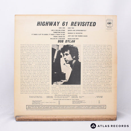 Bob Dylan - Highway 61 Revisited - Reissue A2 B2 LP Vinyl Record - VG+/EX
