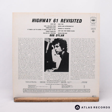 Bob Dylan - Highway 61 Revisited - Reissue A5 B7 LP Vinyl Record - VG+/EX