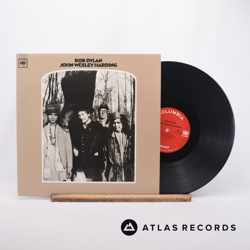 Bob Dylan John Wesley Harding LP Vinyl Record - Front Cover & Record