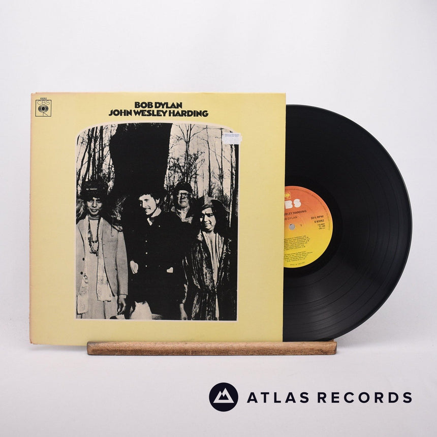 Bob Dylan John Wesley Harding LP Vinyl Record - Front Cover & Record